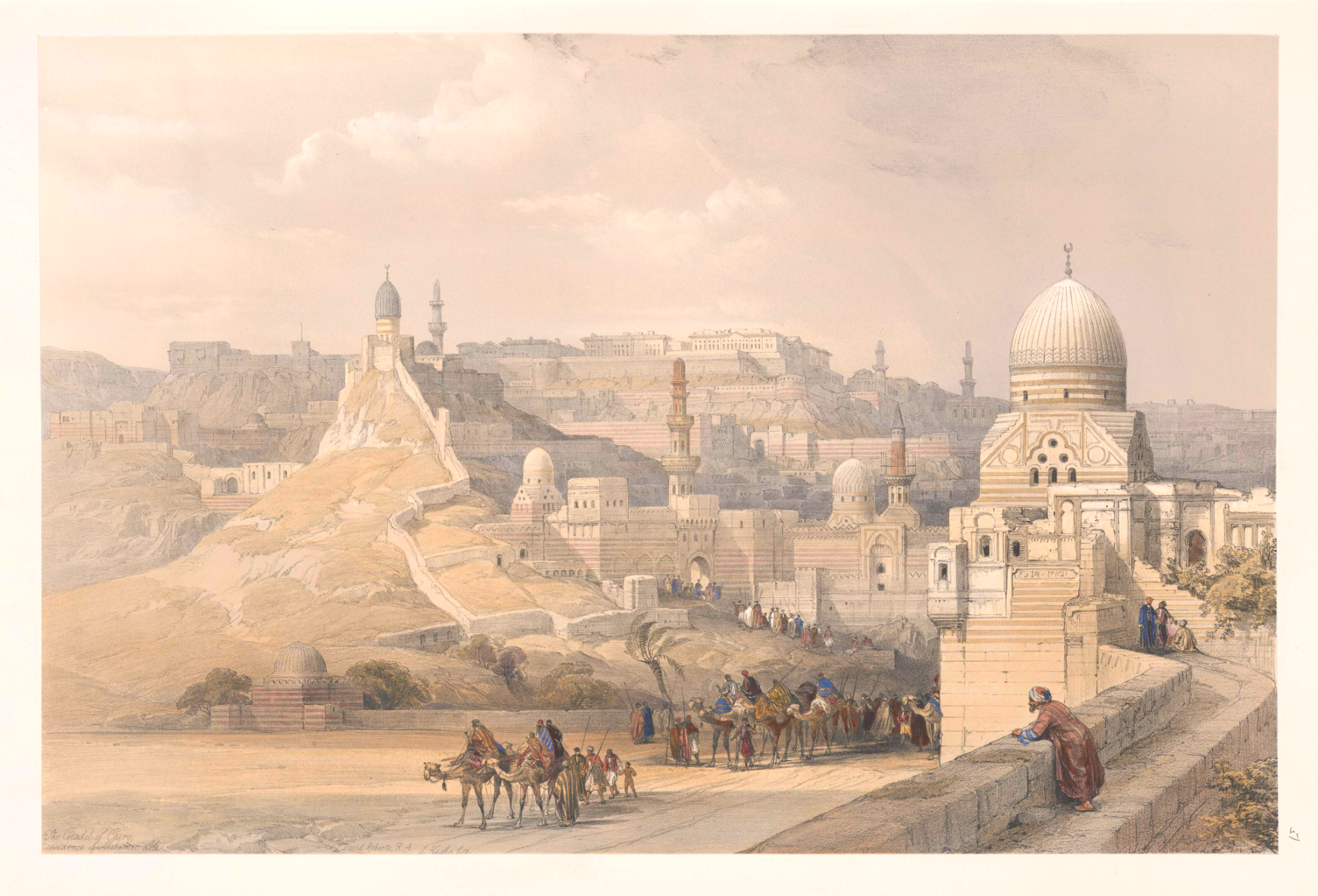 Suez quayside scene